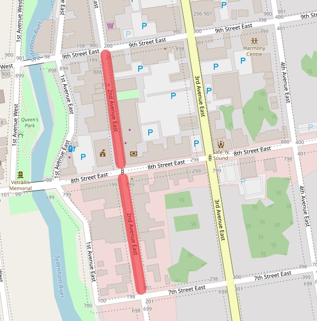Image of River District Road Closures for Seasonal Banner Install Next Week