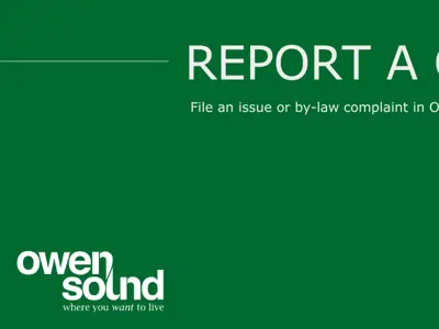 Visit OwenSound.ca/ReportAConcern