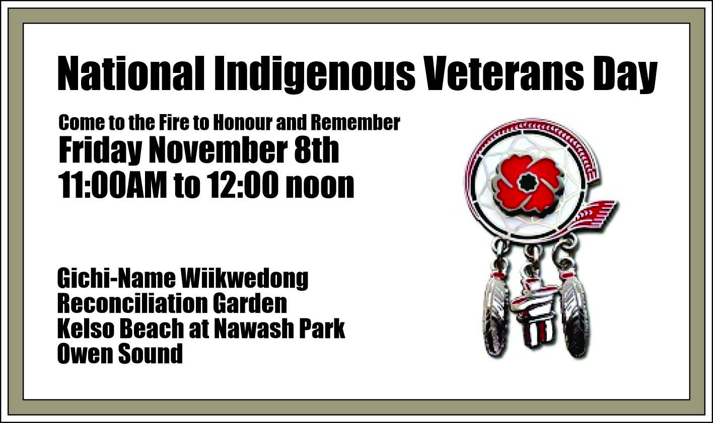 National Indigenous Veterans Day