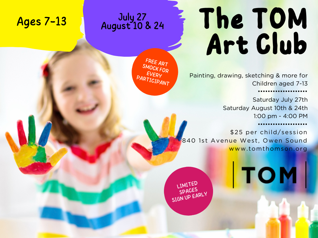 Image of Tom Thomson Art Gallery Launches Summer Programs