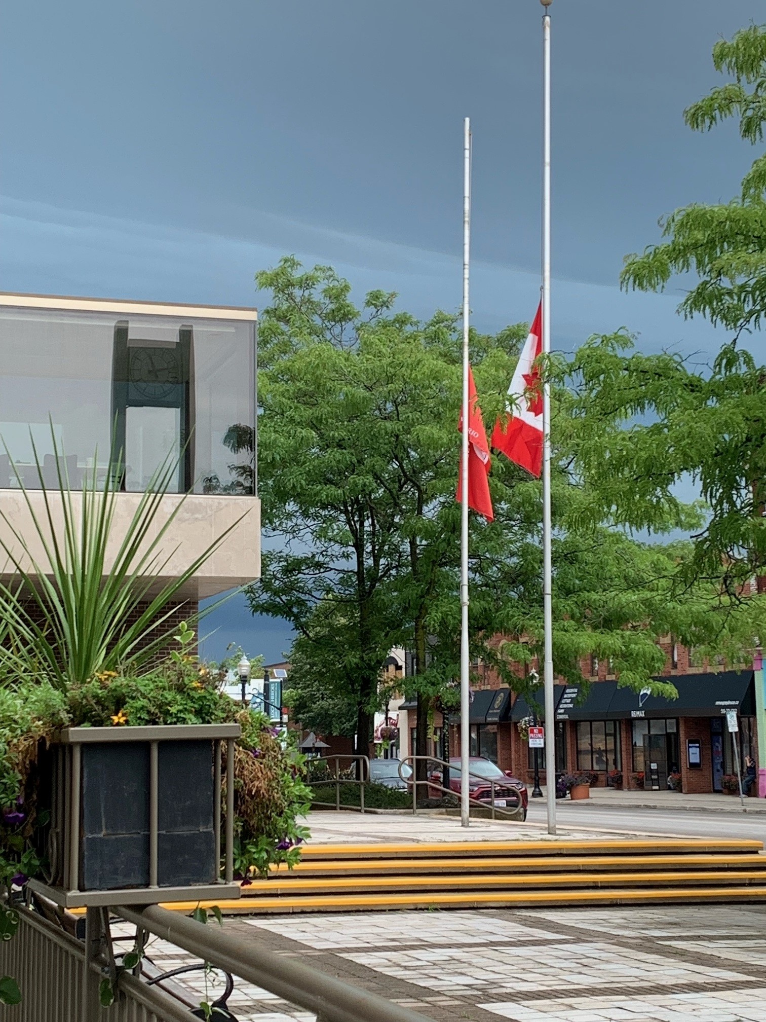 Image of Flags at City Facilities Half-Masted in Honour of National Day of Remembrance for Victims of Terrorism